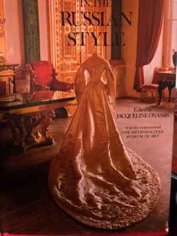 In the Russian Style -clothes, furniture book (1976)