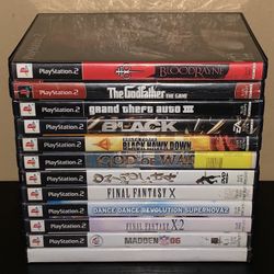 PlayStation 2 Video Games PS2 Great Titles