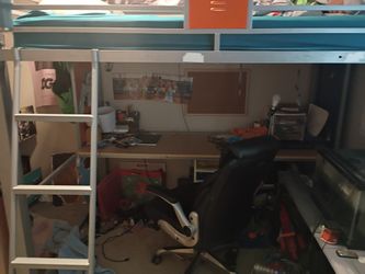 Loft Bunk Bed With Desk