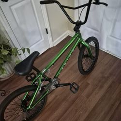 Mongoose Legion L100 BMX Bike Green 20" New Rims Tires Kickstand