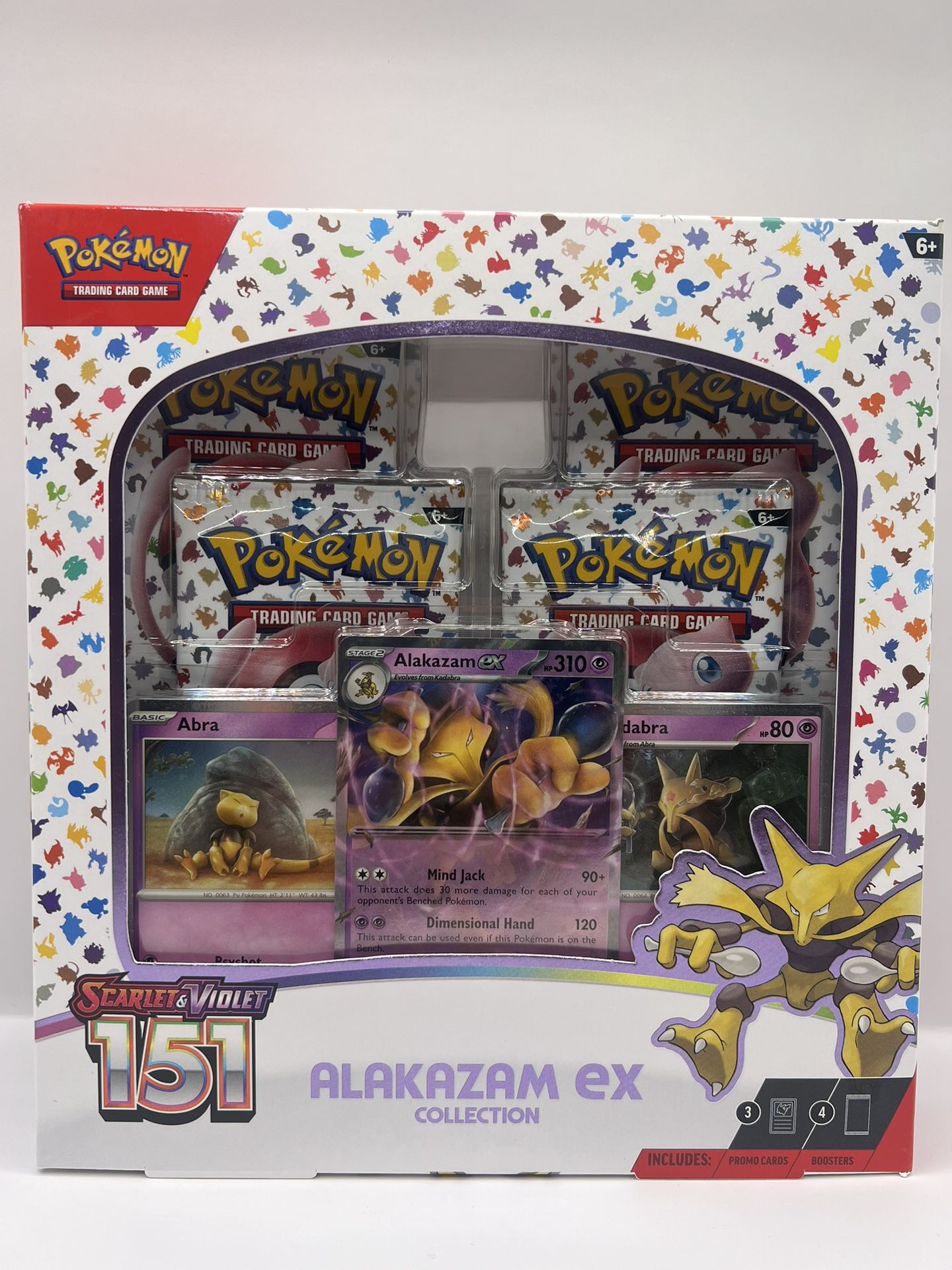 151 Alakazam Ex Promotion Box Pokemon