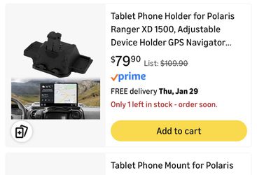 Tablet Phone Holder For Polaris 