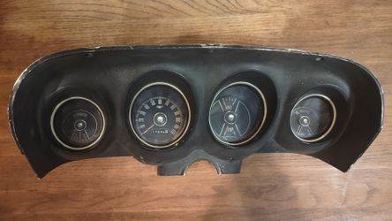 1969/70 Ford Mustang Original - Gauge Cluster Set
