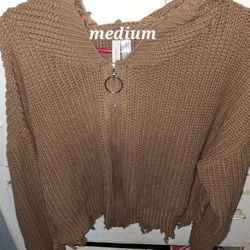 Woman Flannels And A Windbreaker Jacket 5$ Each 