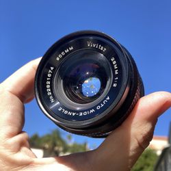 RARE 28mm Vivitar f2 - P/K Mount