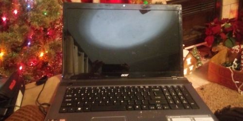 Acer laptop with cooling component