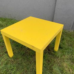 Small Yellow Table 
