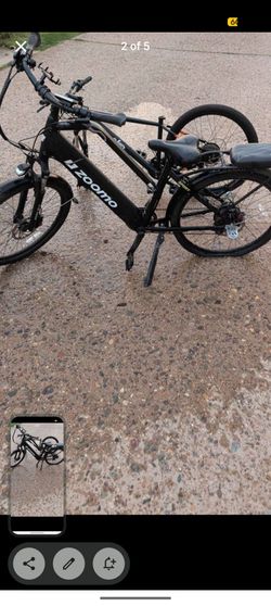 Zoomo Electric Bike both bike for parts. The second one is has a good motor both for $100, 100 or best offer. I accept any price. It's good for a proj