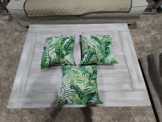 3 Pillows for Patio