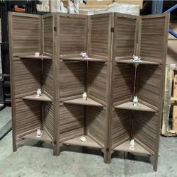 Brand New Room Divider Space Divider 6 Panels Privacy Screen 