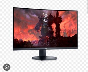 Dell  32 inch curved monitor