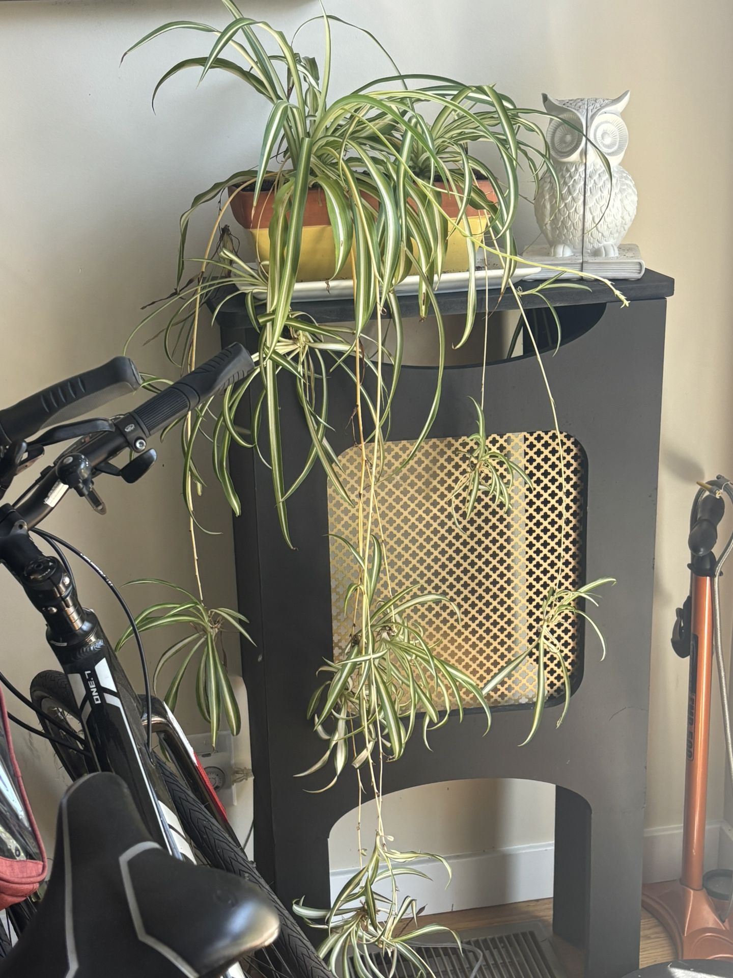 Cute Over A Vent stand And Decorations 