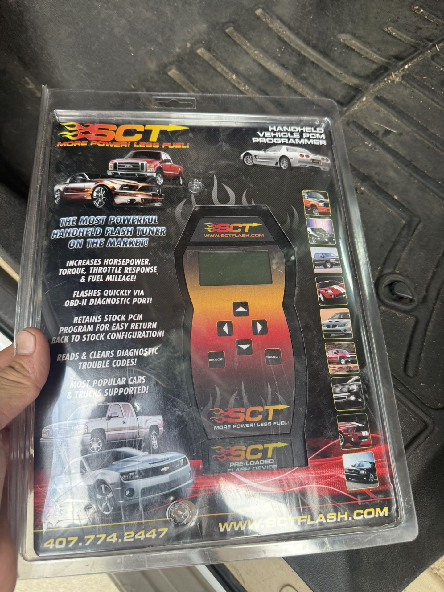 SCT SF3/X3 Power Flash handheld tuner