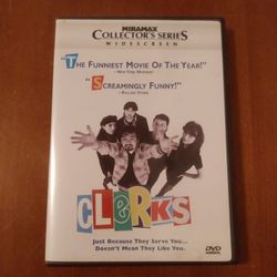 CULT CLASSIC 1999 CLERKS MIRAMAX COLLECTOR'S SERIES WIDESCREEN DVD  