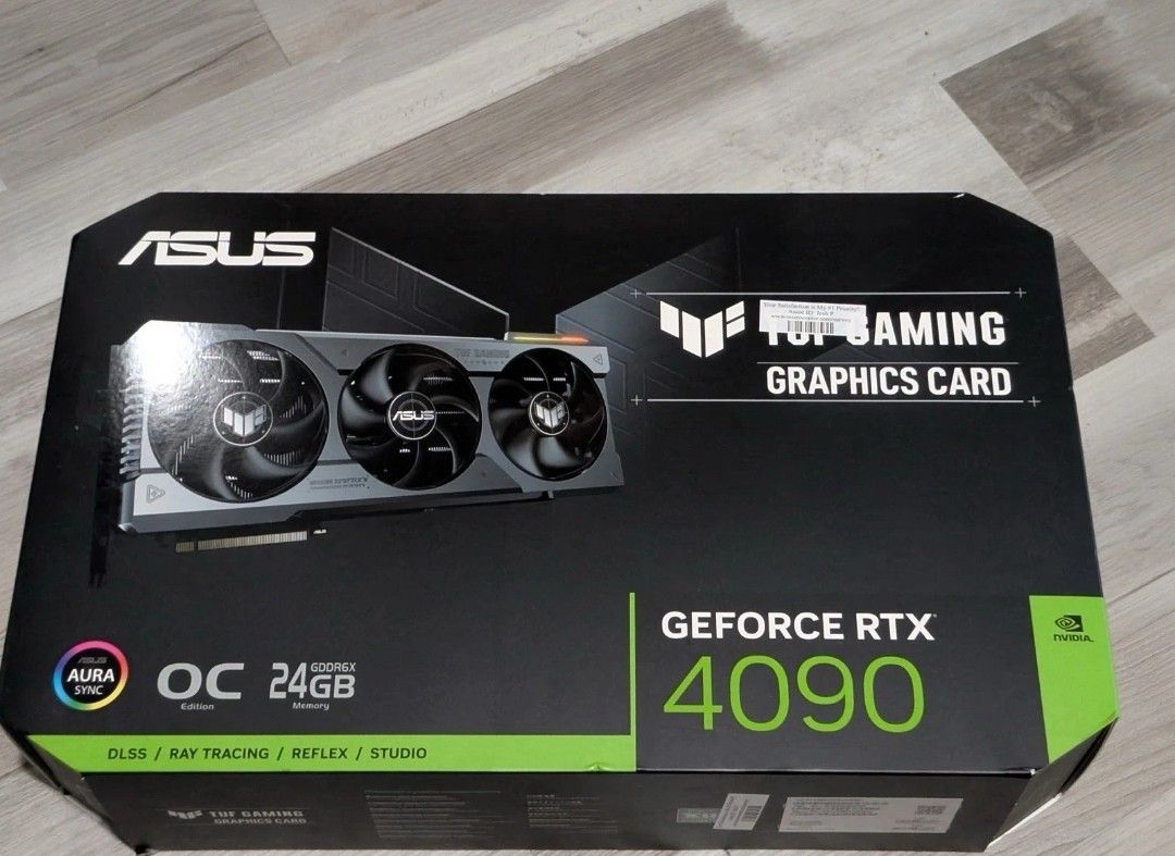 ASUS TUF Gaming GeForce RTX 4090 OC 24GB GDDR6X Graphics Card