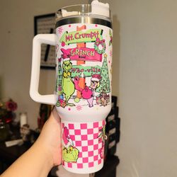 Grinch 40 Oz Tumbler