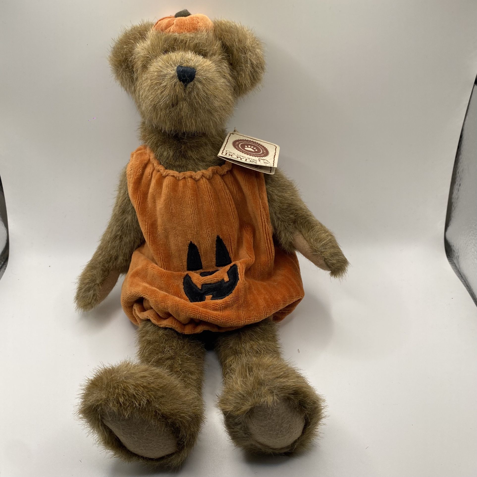 Boyd’s Bear Jack O Lantern Plush