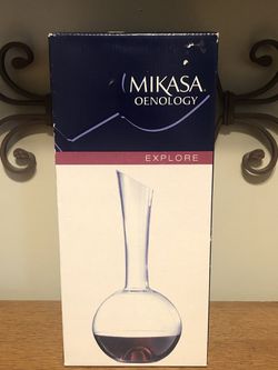 Mikasa Crystal Wine Decanter