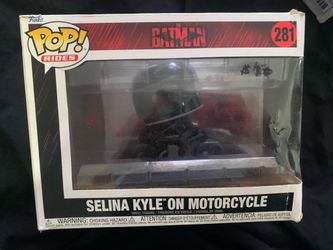 BATMAN- SELINA KYLE on Motorcycle 