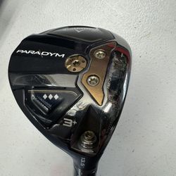🔥 FOR SALE – Callaway Paradym 3+ Fairway Wood (13.5°)