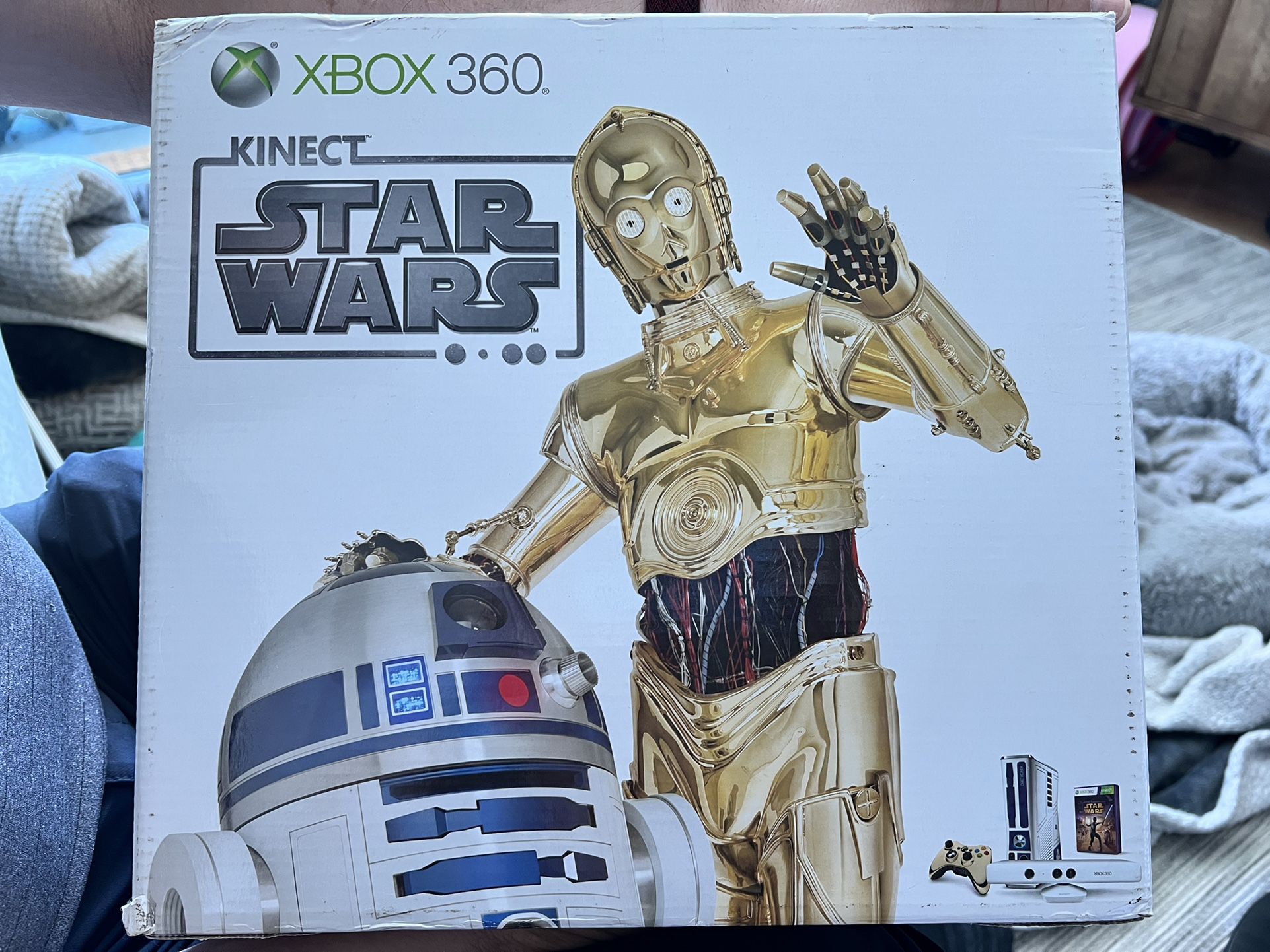 Star Wars Xbox 360 Kinect With Multiple Games Perfect Condition