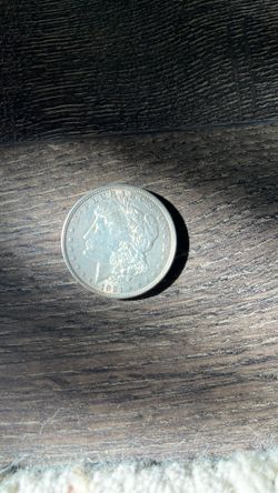 Circulated 1921 Morgan Silver Dollar 