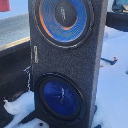 2 12 Inch Sub In A Slim Box
