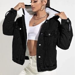 Sherpa Jean Jacket 