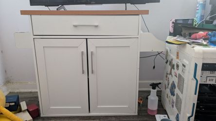 Kitchen Island Cart with storage