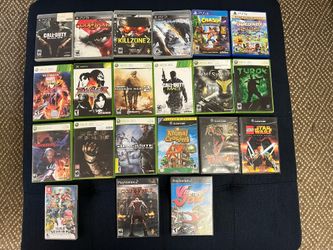 Huge Video Game Lot – PS2 / PS3 / PS4 / PS5 / Xbox 360 / GameCube / Switch – Bundle Deals