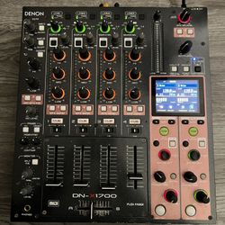 Denon DJ DN-X1700 is a professional-grade 4-channel digital DJ mixer