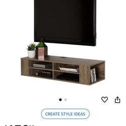 Floating TV stand 