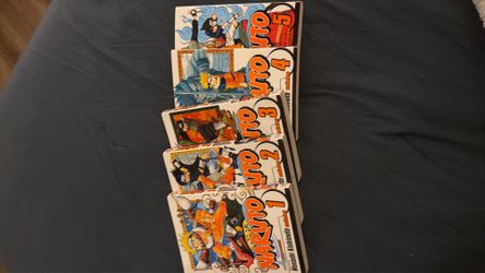 Naruto manga 1-5