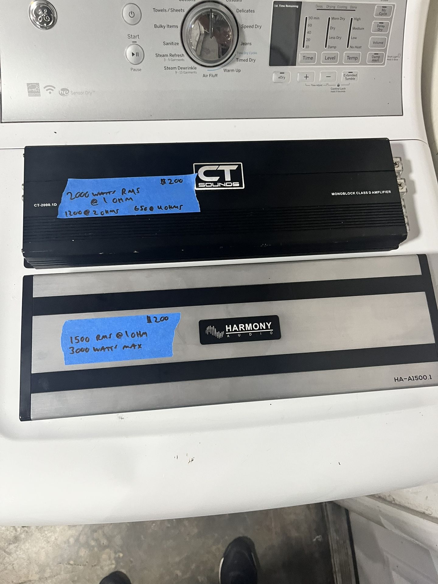 Big Power Car Amps $200 Either One 