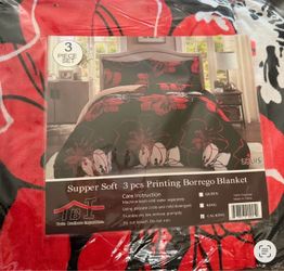 King and calling 3 pc blanket