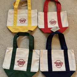 Trader Joe's Mini Tote Bags