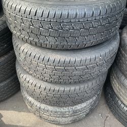 Set Of Four Used General 245/70R17 $300