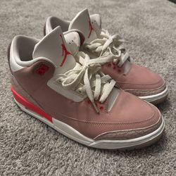 Air Jordan 3 Retro ‘Rust Pink’ (M 8.5) (W 10)