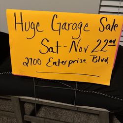 Garage Sale Tomorrow Nov 22nd At 2700 Enterprise Blvd Lake Charles 
