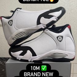 Jordan 14 Black Toe 10M