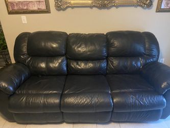 Leather Sofa 