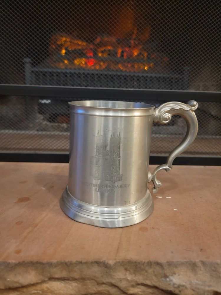 Westminster Abbey London Pewter Stein