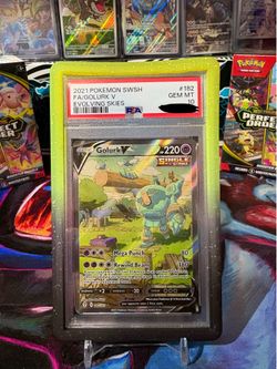 Golurk V #182  PSA 10