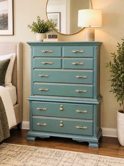 Elegant Solid Wood Dresser