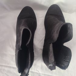 a.n.a Womens Lakewood Block Heel Booties