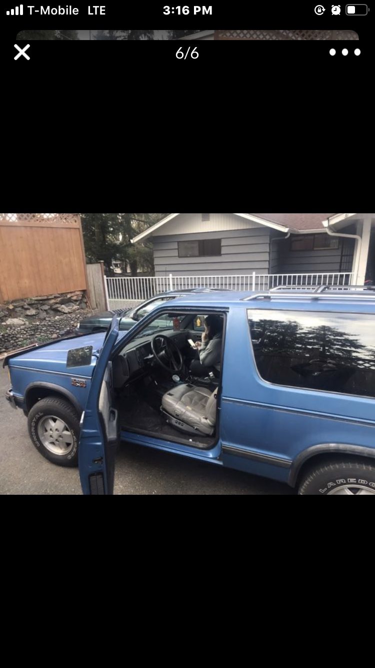 1989 Chevrolet S-10 Blazer