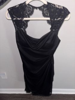 Black Laced Dress