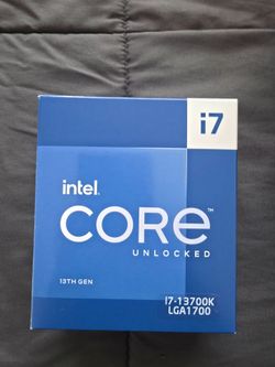 Intel i7 13700k with msi pro z790 -a wifi motherboard
