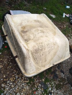 Waterproof vehicle top cargo carrier