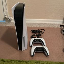 PS5 Two Controllers